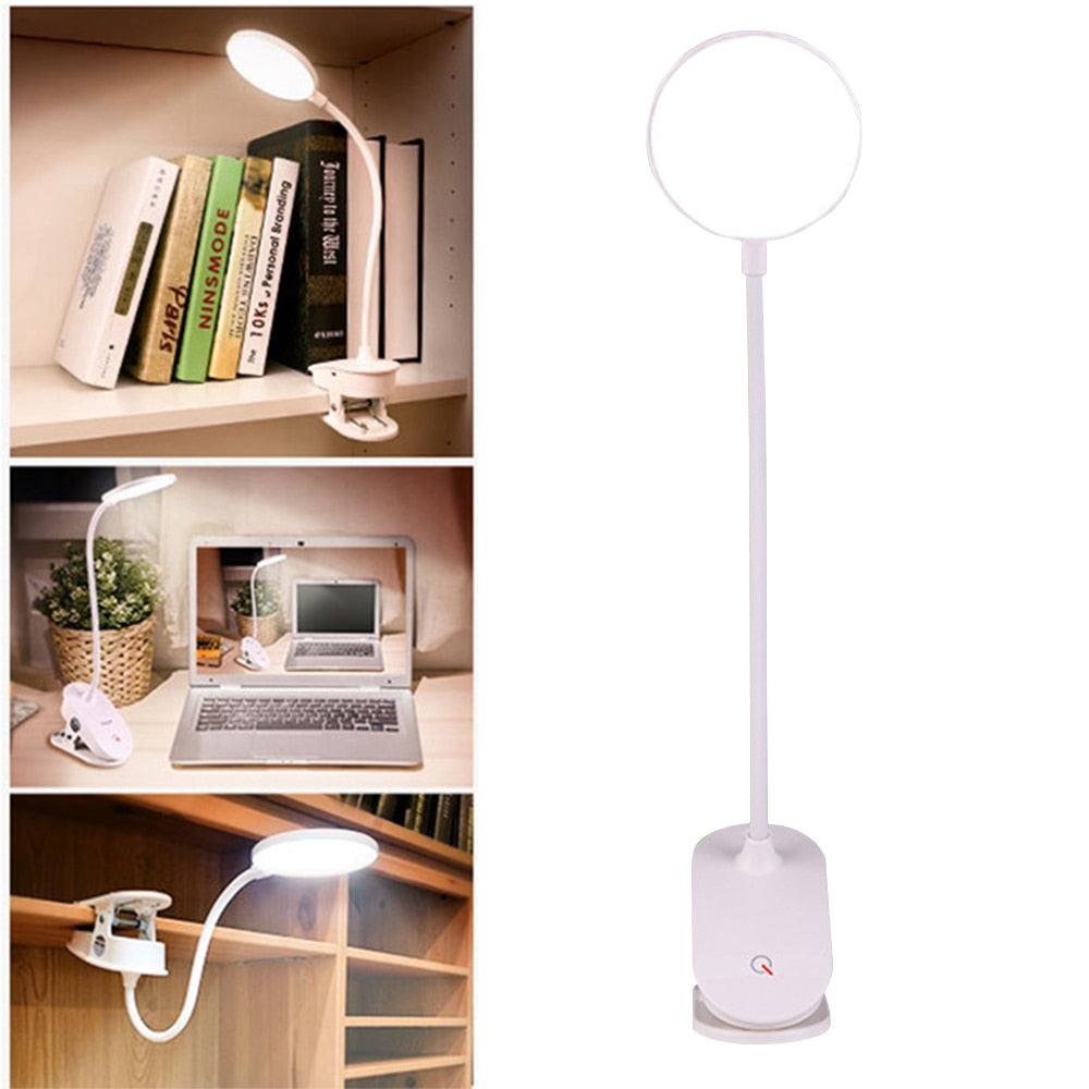 Rechargeable Clip-On Bedside Reading Light, 4000K by Smart Deals Picks