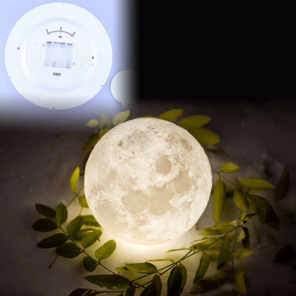 Remote-Control Moon Night Lamp for Wall by Smart Deals Picks
