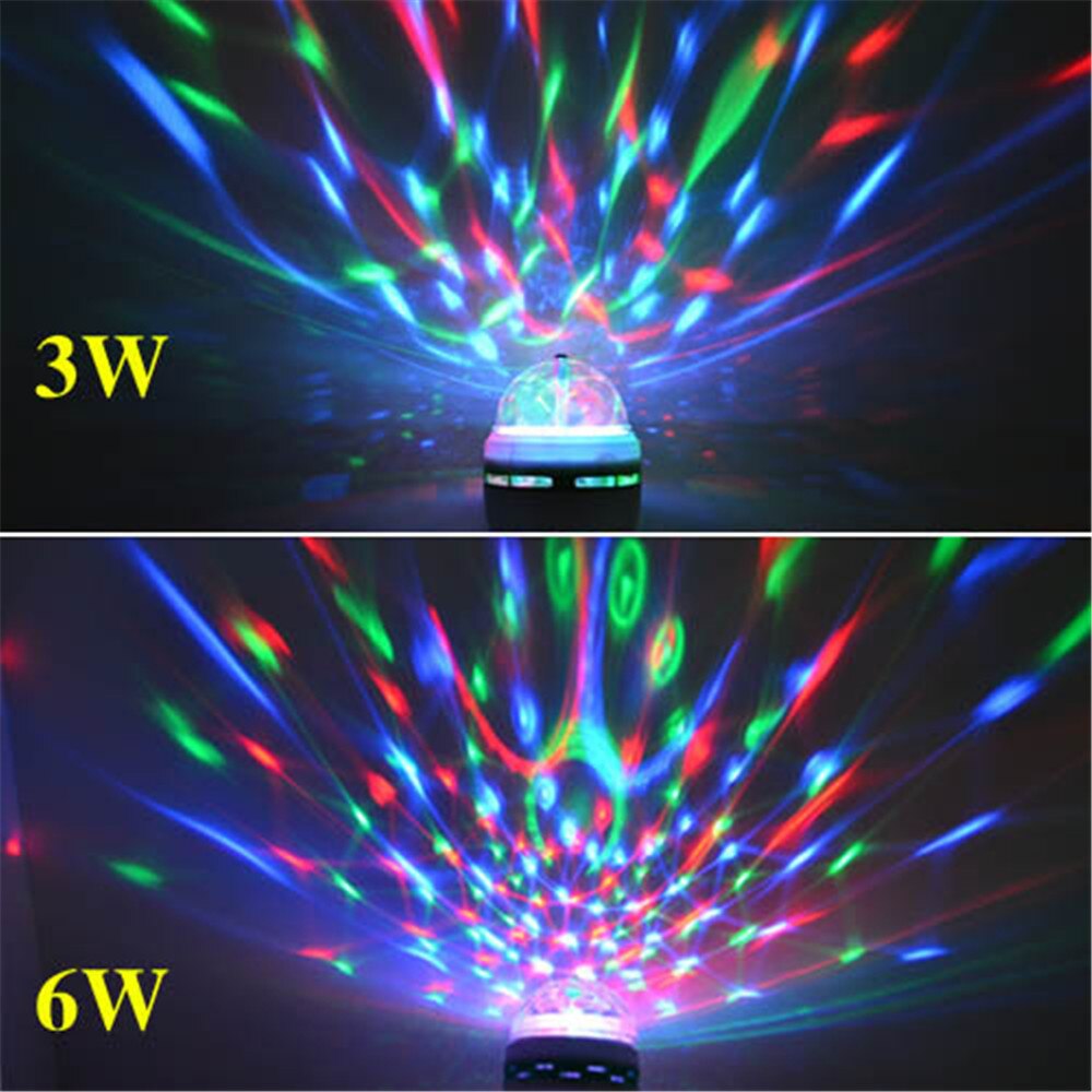 RGB LED Disco Bulb with Rotating Strobe Effects by Smart Deals Picks