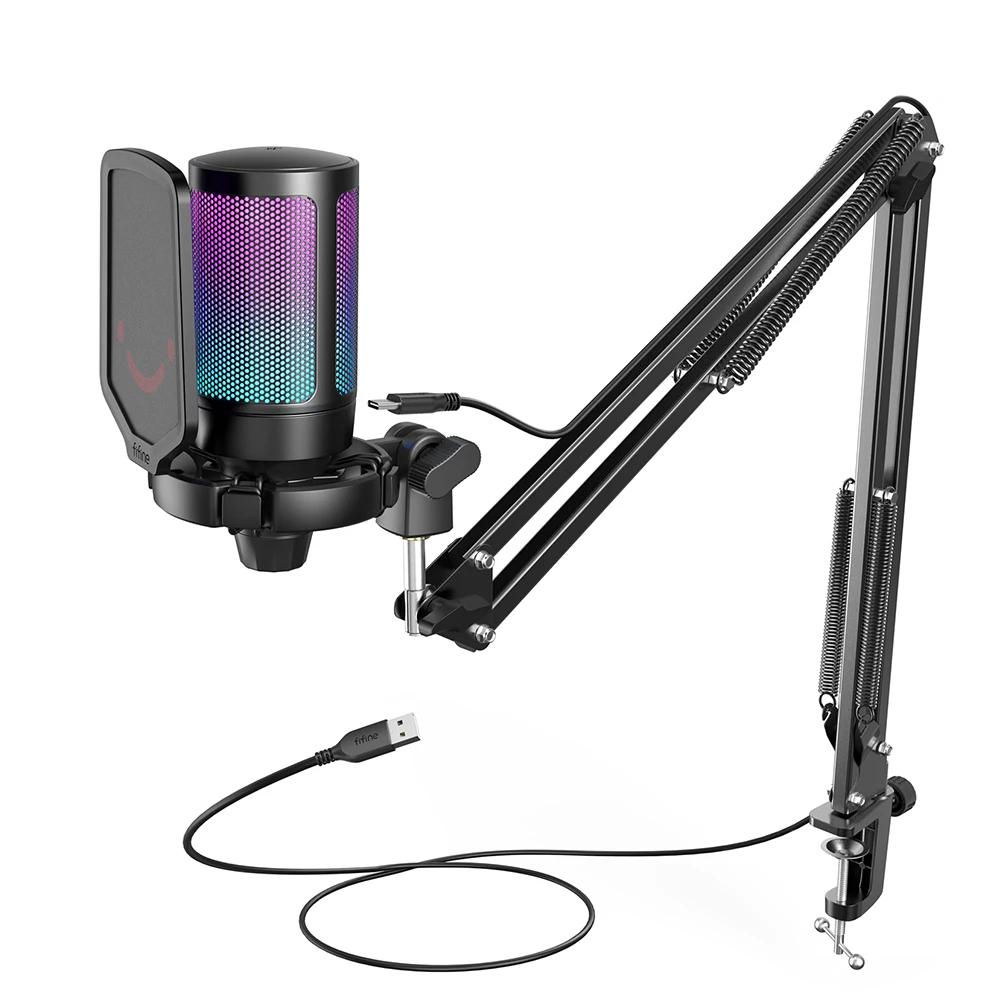 RGB USB Gaming Mic Kit with Boom Arm Stand by Smart Deals Picks