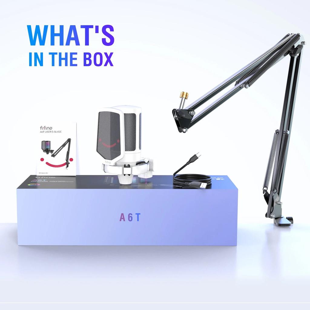 RGB USB Gaming Mic Kit with Boom Arm Stand by Smart Deals Picks