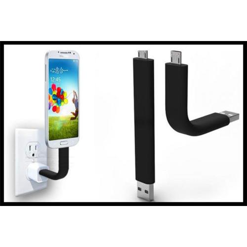 Rigid USB Charging Cable that Holds Your Phone Upright by Smart Deals Picks