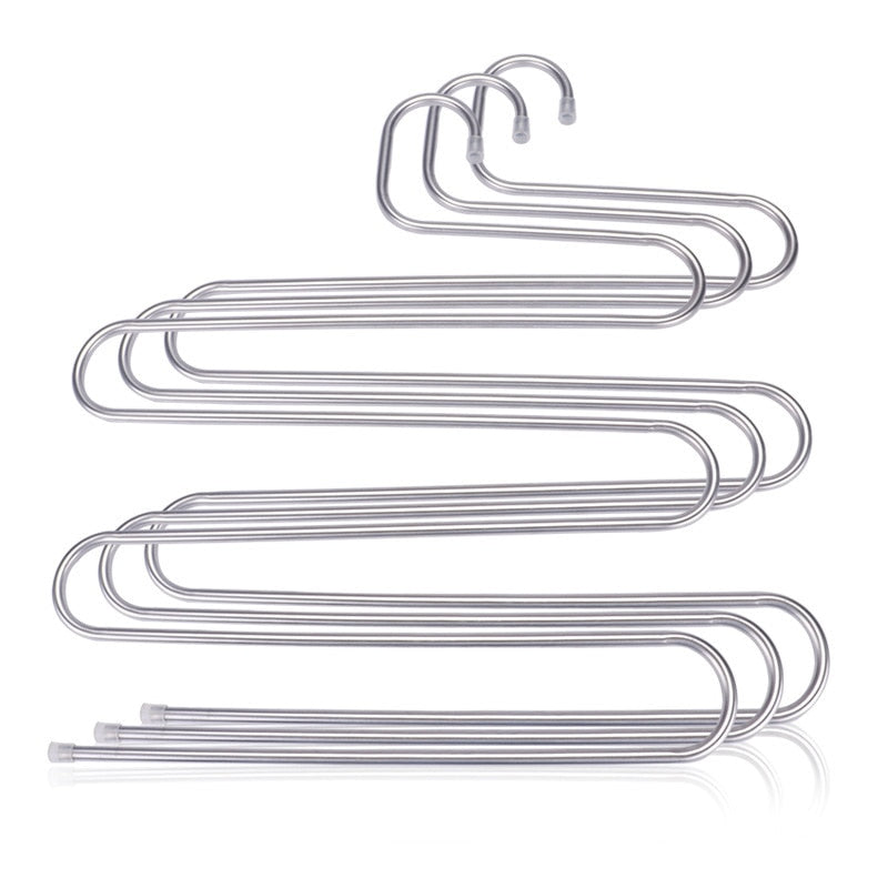 S-Type Stainless Steel Trouser Hanger by HitMyNeed