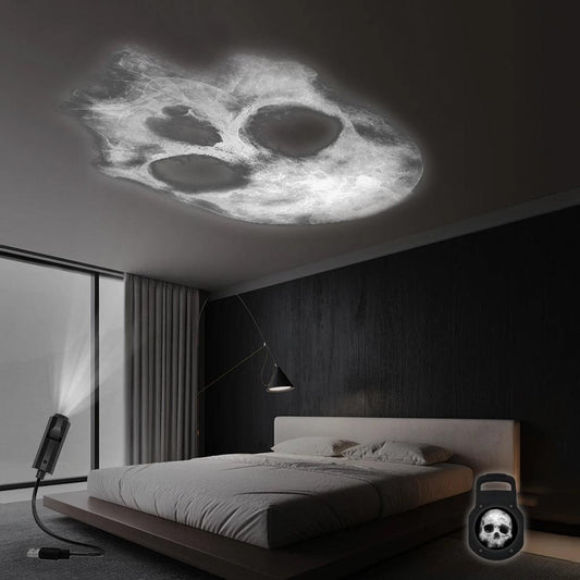 Skull Projection USB Night Light Lamp by Smart Deals Picks
