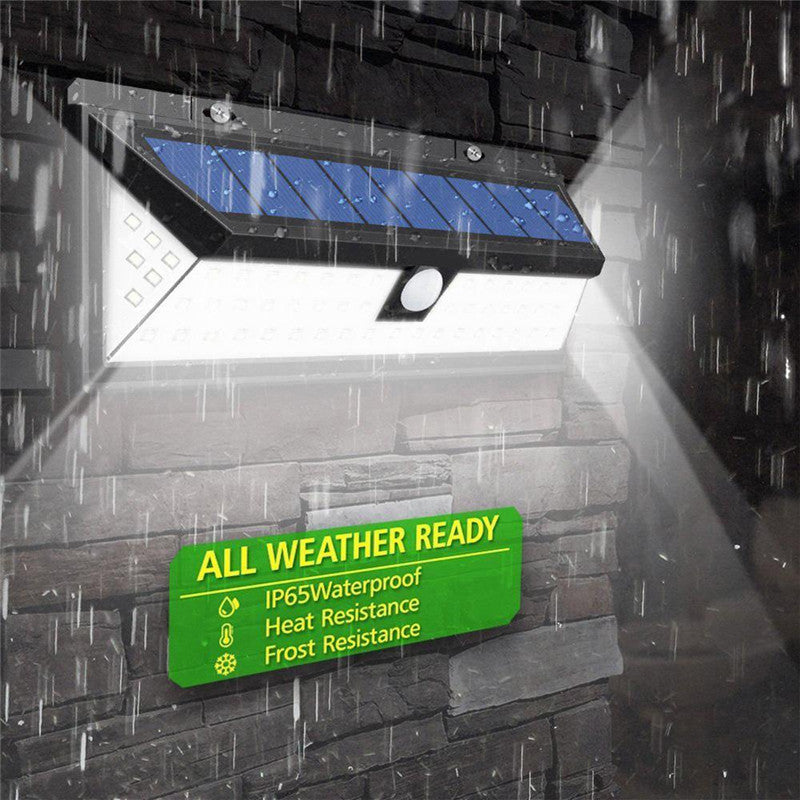 Solar Motion Sensor Outdoor Light, 118 LED, 1000 Lumens by Smart Deals Picks