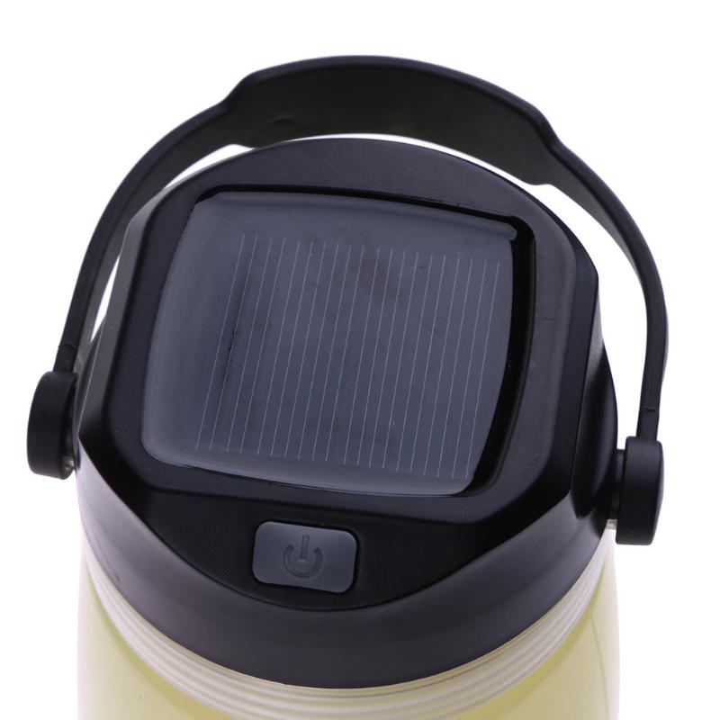 Solar Powered Water Bottle with LED Lamp, 5 Modes by Smart Deals Picks