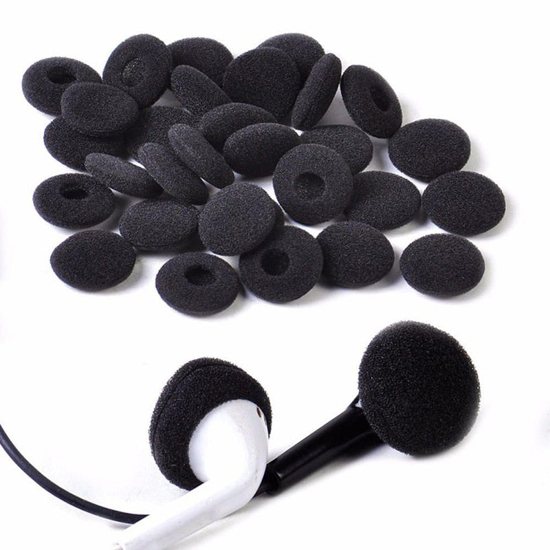 Sponge Earphone Foam Covers with Case, 20 Pack by Smart Deals Picks