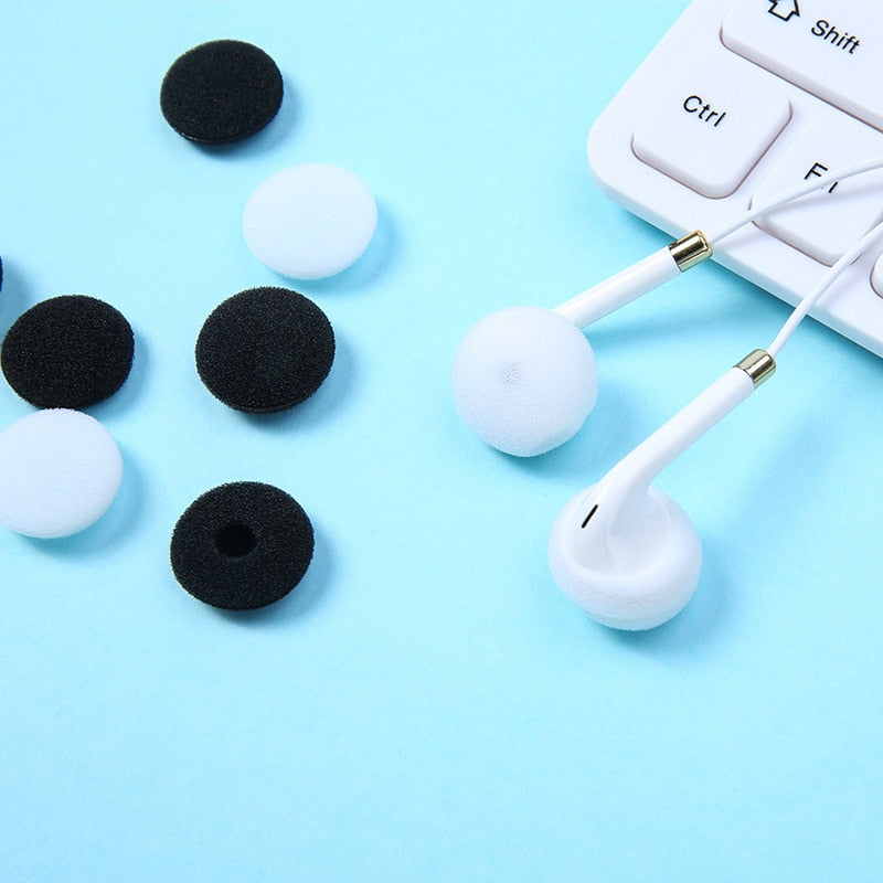 Sponge Earphone Foam Covers with Case, 20 Pack by Smart Deals Picks