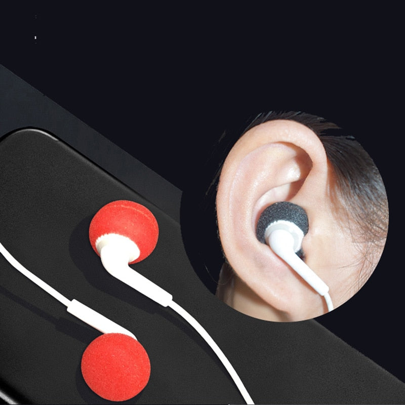 Sponge Earphone Foam Covers with Case, 20 Pack by Smart Deals Picks