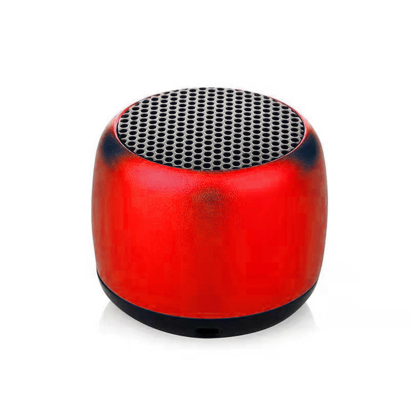 Steel Cannon Mini Bluetooth Speaker with FM & SD red by Smart Deals Picks