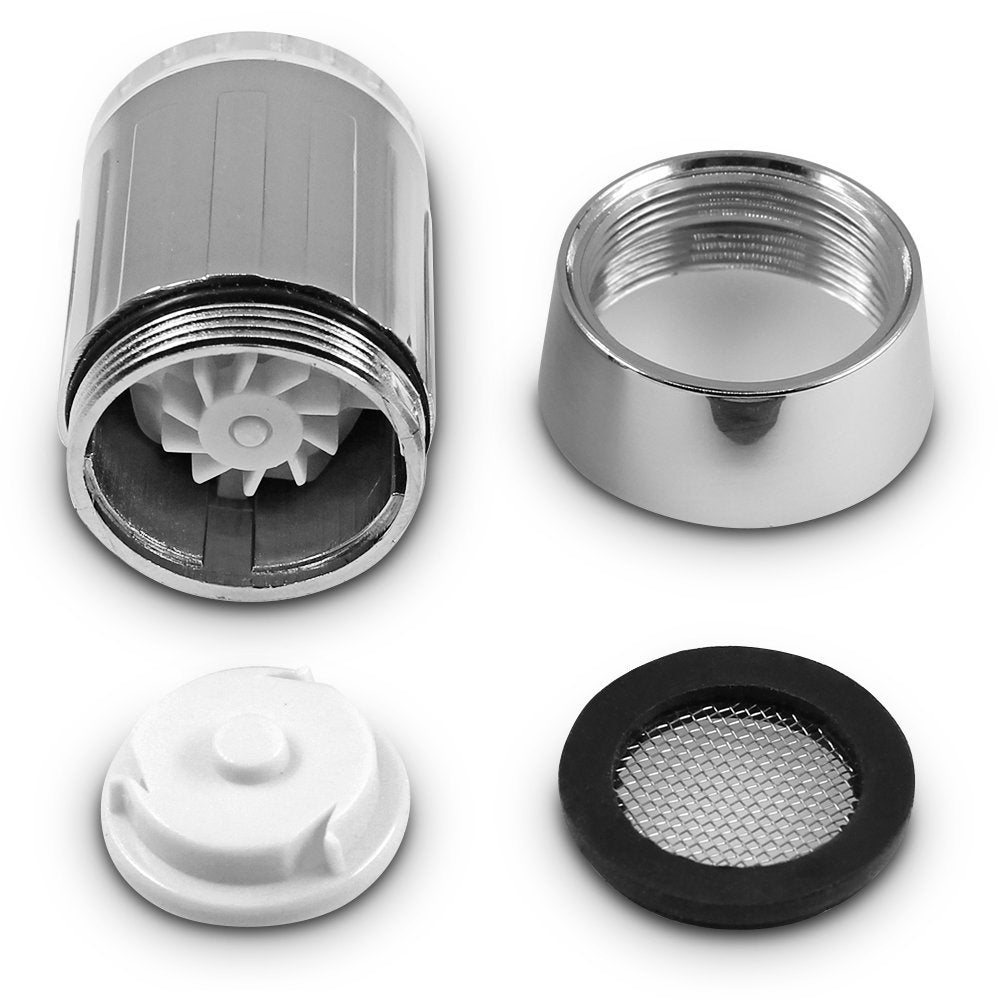Temperature-Sensing LED Faucet Light Attachment by Smart Deals Picks