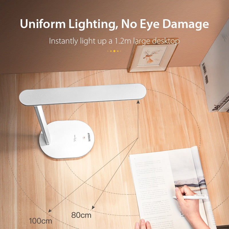 Touch-Control LED Desk Lamp, Rechargeable and Dimmable by Smart Deals Picks