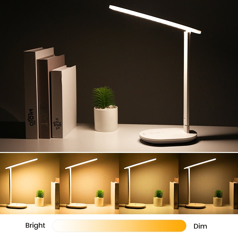Touch-Control LED Desk Lamp, Rechargeable and Dimmable by Smart Deals Picks