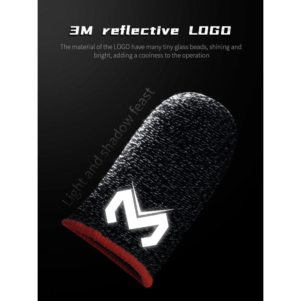 Touch-Sensitive Gaming Finger Sleeves, 2 Pairs by Smart Deals Picks