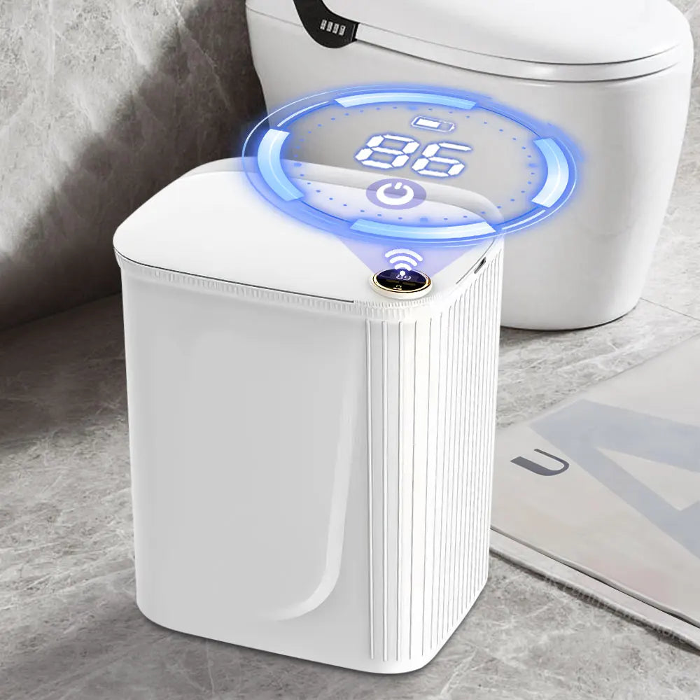 Type-C Rechargeable Smart Sensor Trash Can, 20L by Smart Deals Picks