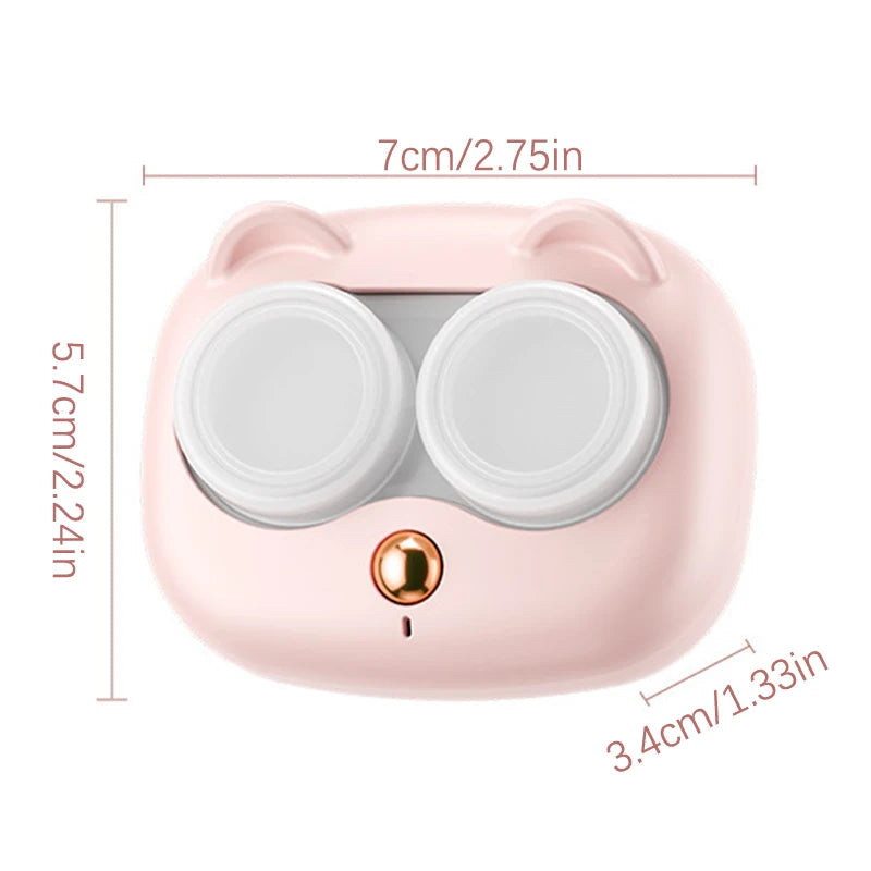 Ultrasonic Contact Lens Cleaner, Removable Case by Smart Deals Picks