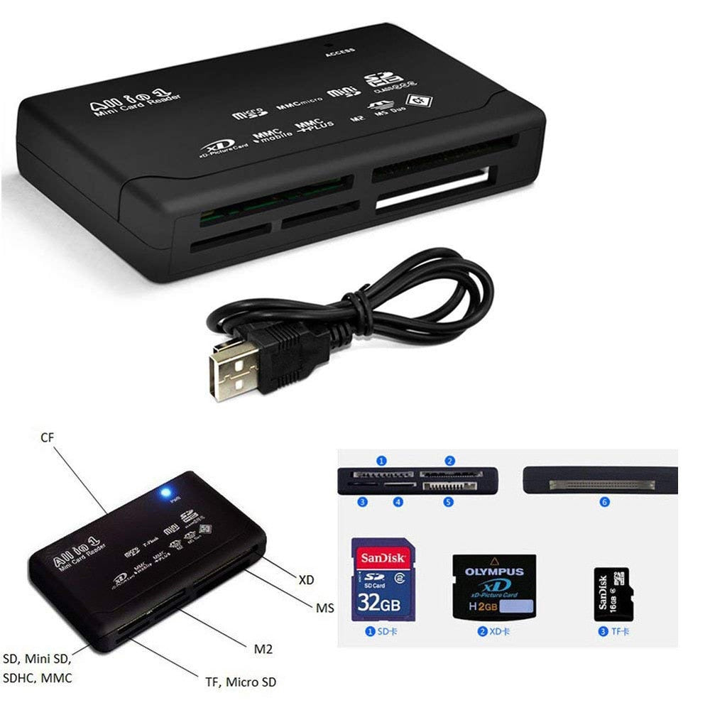 USB 2.0 Card Reader for Multiple Memory Formats by Smart Deals Picks