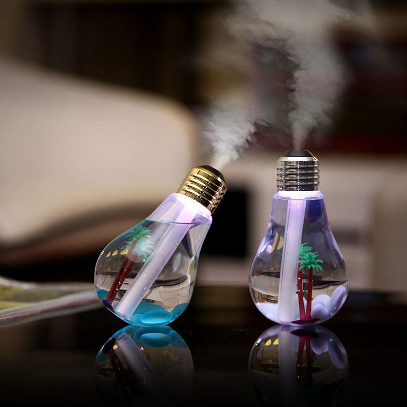 USB 7-Color Night Light & Ultrasonic Humidifier by Smart Deals Picks