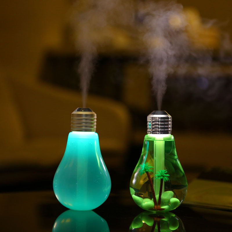 USB 7-Color Night Light & Ultrasonic Humidifier by Smart Deals Picks