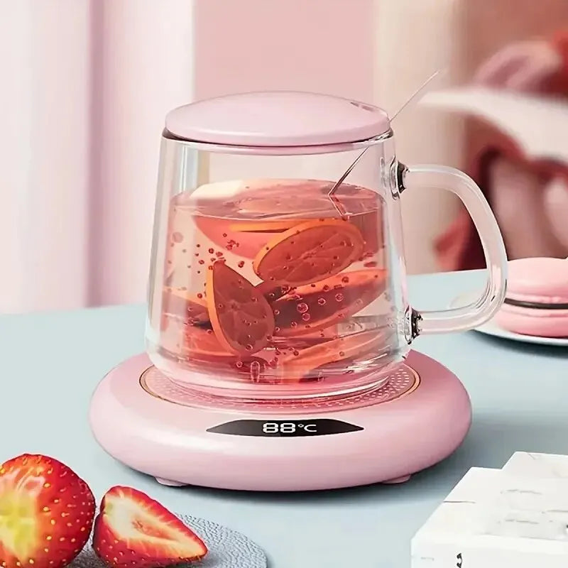 USB Heating Coaster Mug Warmer, 3 Heat Levels by Smart Deals Picks