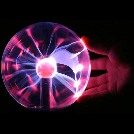USB Plasma Ball Night Light, 3-Inch Touch Lamp by Smart Deals Picks