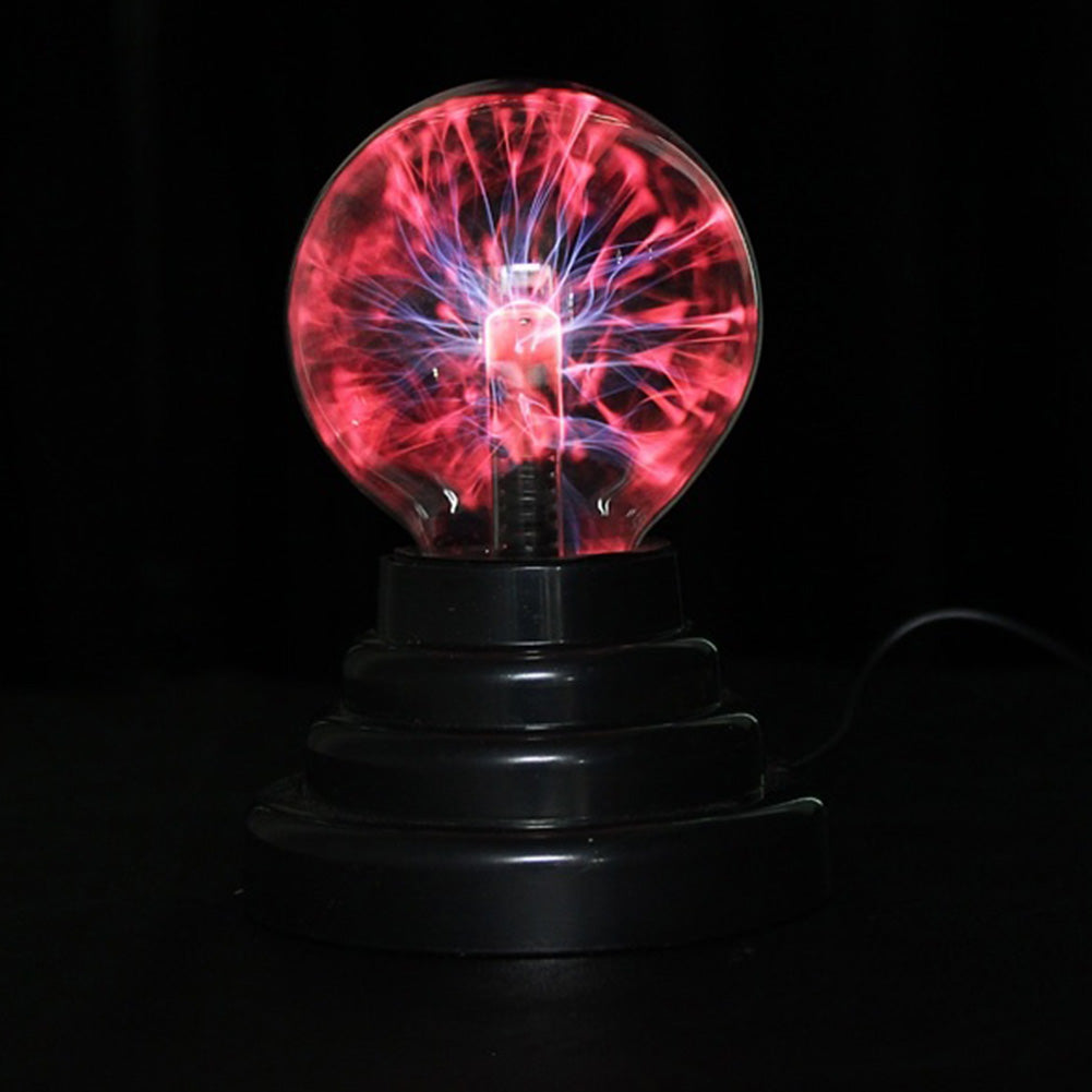 USB Plasma Ball Night Light, 3-Inch Touch Lamp by Smart Deals Picks