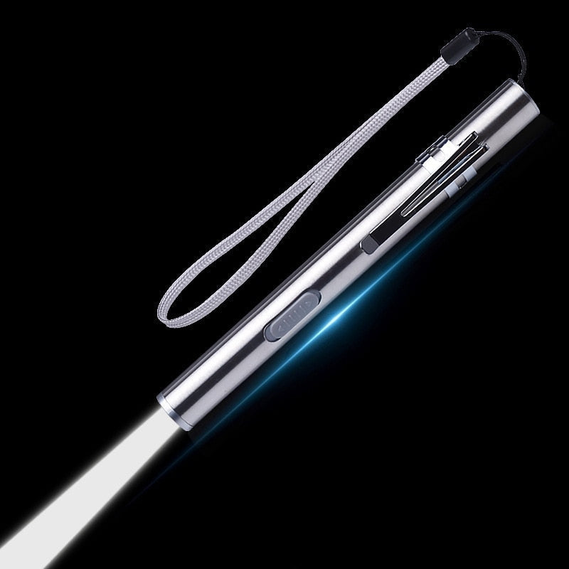 USB Rechargeable LED Penlight Torch, Aluminum Body by Smart Deals Picks