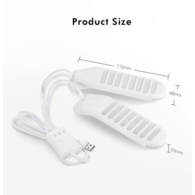 USB Shoe Deodorizer and Dryer, Portable by Smart Deals Picks