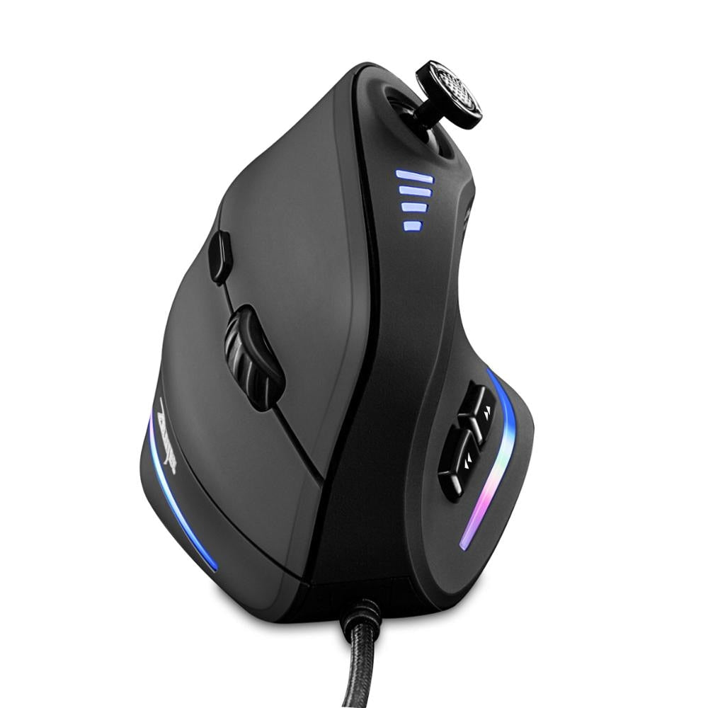 Vertical RGB Gaming Mouse, 11 Programmable Buttons by Smart Deals Picks