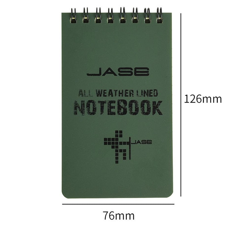 Waterproof Pocket Notebook 3x5 Inch Spiral Notepad by HitMyNeed