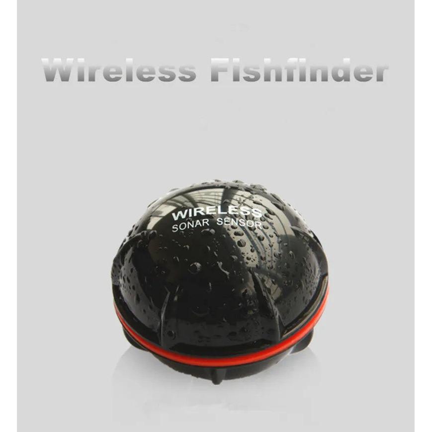 Wireless Bluetooth Sonar Fish Finder, 160 ft Range black by Smart Deals Picks