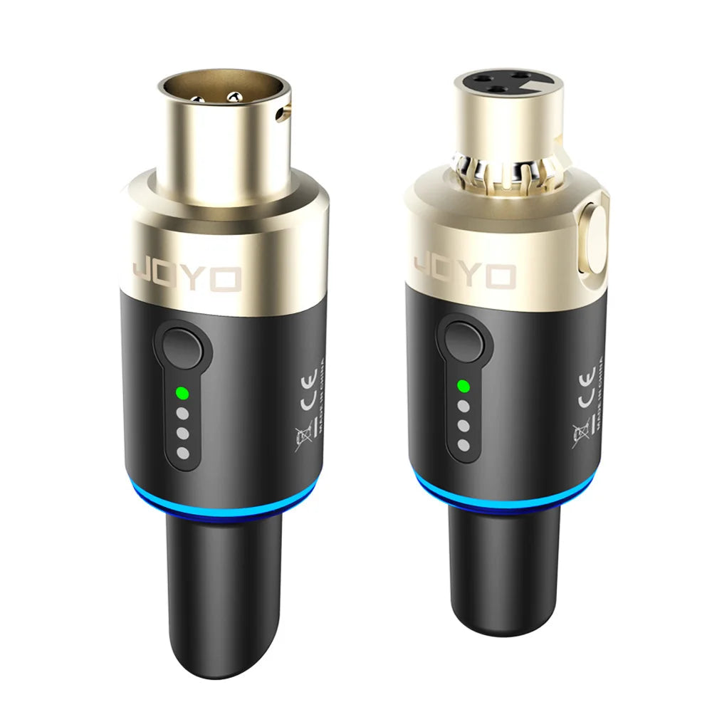 Wireless XLR Mic Transmitter and Receiver, 5.8GHz by Smart Deals Picks