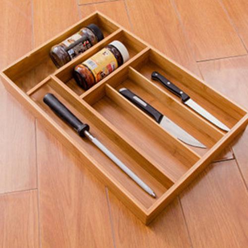 Wooden Cutlery Box Kitchen Drawer Organizer by HitMyNeed